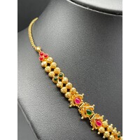 Ladies 22ct Yellow Gold Fancy Link Necklace (Pre-Owned)