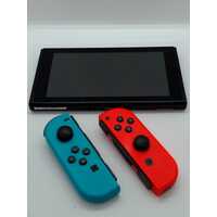 Nintendo Switch HAC-001 Neon Blue/Red Handheld Gaming Console (Pre-owned)