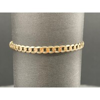 Men's 9ct Yellow Gold Curb Link Bracelet