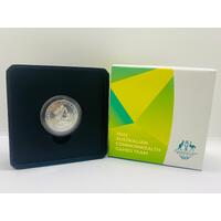 2022 Commonwealth Games Team $1 Coloured Fine Silver UNC Coin (Pre-owned)
