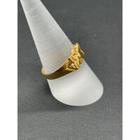 Ladies 22ct Yellow Gold Bow Ring