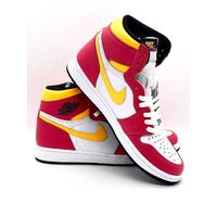 Nike Air Jordan 1 Retro High OG Light Fusion Red 555088 603 9 US Mens Shoes
