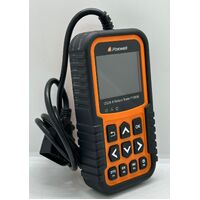 Foxwell OBDII and Battery Tester F1000B Code Reader with Attachment and Bag