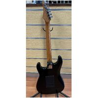 Abilene Strat-Style Black 6-String Electric Guitar Solid Body Type