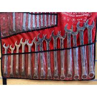 TTI TASSM27 24 Piece Anti-Slip Spanner Set with Spanner Holder