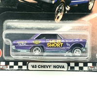 Hot Wheels Premium Boulevard 63 Chevy Nova Lil' II Short Purple GJT68