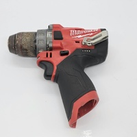 Milwaukee M12 FPD M12 Fuel 12V 13mm Cordless Hammer Drill Driver Skin Only