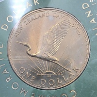 New Zealand Day Commemorative Dollar Coin Collectible Currency