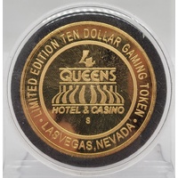 Four Queens Hotel Limited Edition Ten Dollar Gaming Token Andrea Queen of Fire