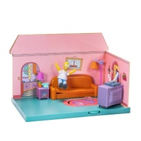 Jakks Pacific The Simpsons Living Room Diorama Playset 1/2 Scale Size