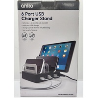 Anko 6 Port USB Charger Stand
