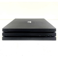 Sony PlayStation 4 Pro 1TB Game Console Black with White Controller and Cables