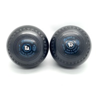 Henselite Size 4 Set of 4 Maestro Deluxe Lawn Bowls with Case
