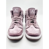 Nike Air Jordan 1 Mid SE Purple Smoke DQ8397-500 Womens Shoes Size 8