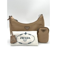 Prada Milano Re-Edition 2005 Nylon Mini Shoulder Bag with Coin Bag and Strap