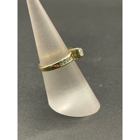 Ladies 18ct Yellow Gold Diamond Ring