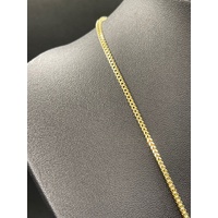 Unisex 18ct Yellow Gold Palma Link Necklace