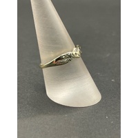 Ladies 9ct Yellow Gold I LOVE YOU Ring