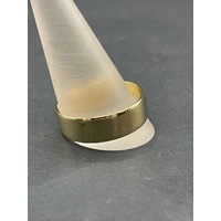 Mens 18ct Yellow Gold Plain Wedding Band Ring