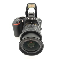 Nikon D3500 DSLR Camera with 18-55mm Lens with Battery Charger and Case