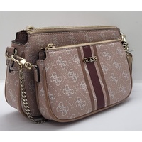 Guess Women Rose Arie Mini Bag with Interior Pouch and Detachable Shoulder Strap