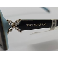 Tiffany & Co. TF4047B Black On Tiffany Blue Grey Gradient Ladies Sunglasses