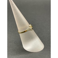 Ladies 9ct Yellow Gold Pattern Ring