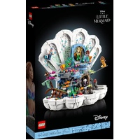LEGO Disney The Little Mermaid Royal Clamshell 1808 Piece Set 43225 Building Set