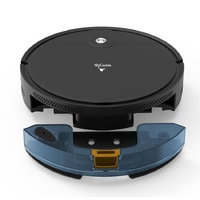 MyGenie ZX3000 Robotic Vacuum Mop One Pass Cleaning HEPA Gyroscopic Black
