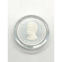 Fiji 1981 Wedding of HRH Prince Charles $10 Silver Proof Coin 1 Troy Oz
