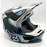 Fox Racing Youth V1 Motif MX Helmet Size YS 47-48 with Dust Bag and Manual