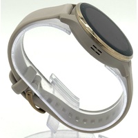 Garmin Venu 3S GPS WiFi Gold Steel Bezel French Grey Case Silicone Band Watch