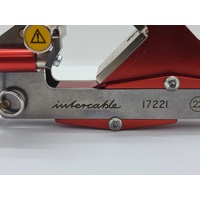 Intercable 17221 Cable Stripper for Vulcanized Wires in Red Case