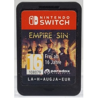 Empire of Sin Nintendo Switch Game