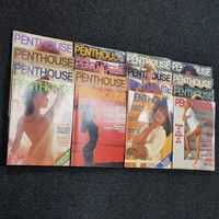 Vintage Australian Penthouse Magazine Collection 1979-1991 Adult Issues Lot