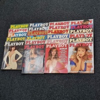 Vintage Australian Playboy Magazine Lot 1979-1989 Pop Culture Time Capsule