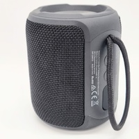 Wave Portable Speaker Amped Series Small 3S-2448 Bluetooth IPX7 LED Black