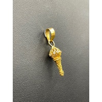 Ladies 22ct Yellow Gold Bajranji Gada Pendant