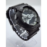 Casio G-Shock GA-110HD Hidden Glow Analog Digital Resin Band 200m WR Mens Watch