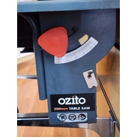 Ozito TSB-0808 200mm 800W Table Saw Reliable and Powerful Workshop Tool