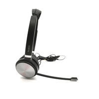Yealink UH36-D Dual USB Wired Headset Black Silver