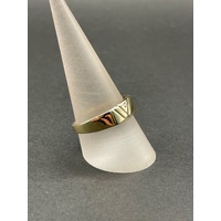 Mens 9ct Yellow Gold Diamond Signet Ring