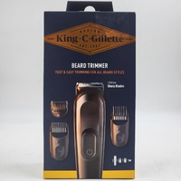 King C Gillette Beard Trimmer Cordless Mens Grooming Kit Adjustable Hair Clippers
