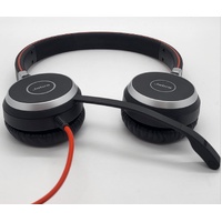 Jabra HSC017 Wired Stereo Headset with USB In-Line Controls and Mic Black