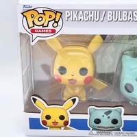 Funko Pop! Games Pokémon Pikachu Bulbasaur Charmander and Squirtle 4 Pack Figure