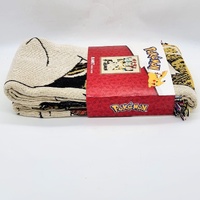 Pokémon Anime Pikachu and Paldea Starters Woven Blanket 110cm x 140cm