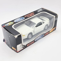 Ford Mustang Cobra 1:32 Diecast Car Model White Open Door Collectible
