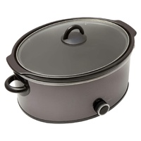 Westinghouse 6.5L Electric Slow Cooker Black Stainless Steel WHSC08KS
