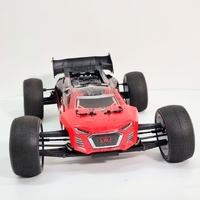 ARRMA V4 RC 1/8 Talion 6S BLX with White Buggy Tyres and Controller
