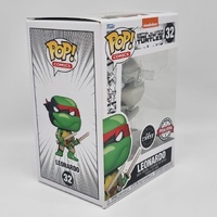 Funko Pop! Comics TMNT Leonardo #32 Black and White Chase Exclusive Vinyl Figure